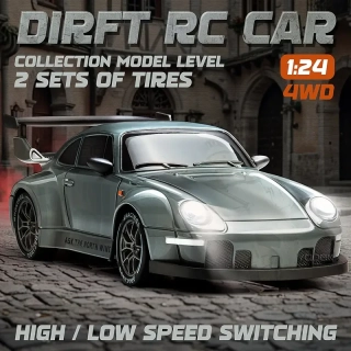 Vysokorychlostní 4WD RC Drift Car se světly